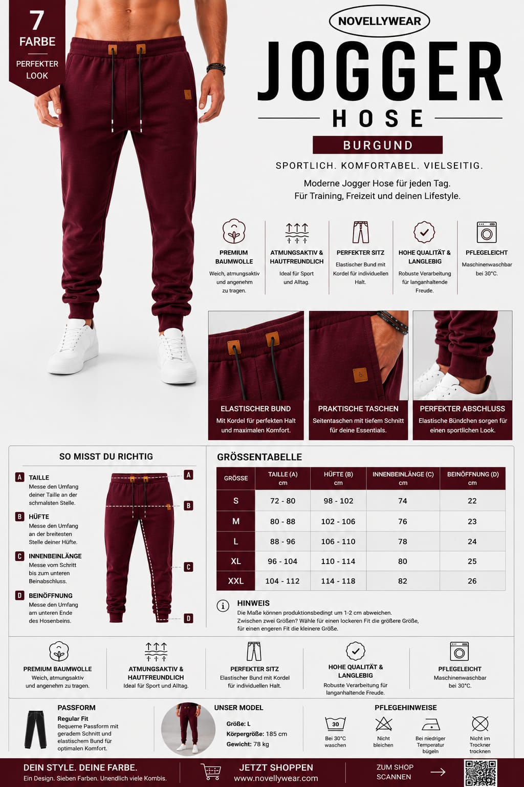 Jogginghose Novellywear Jogger