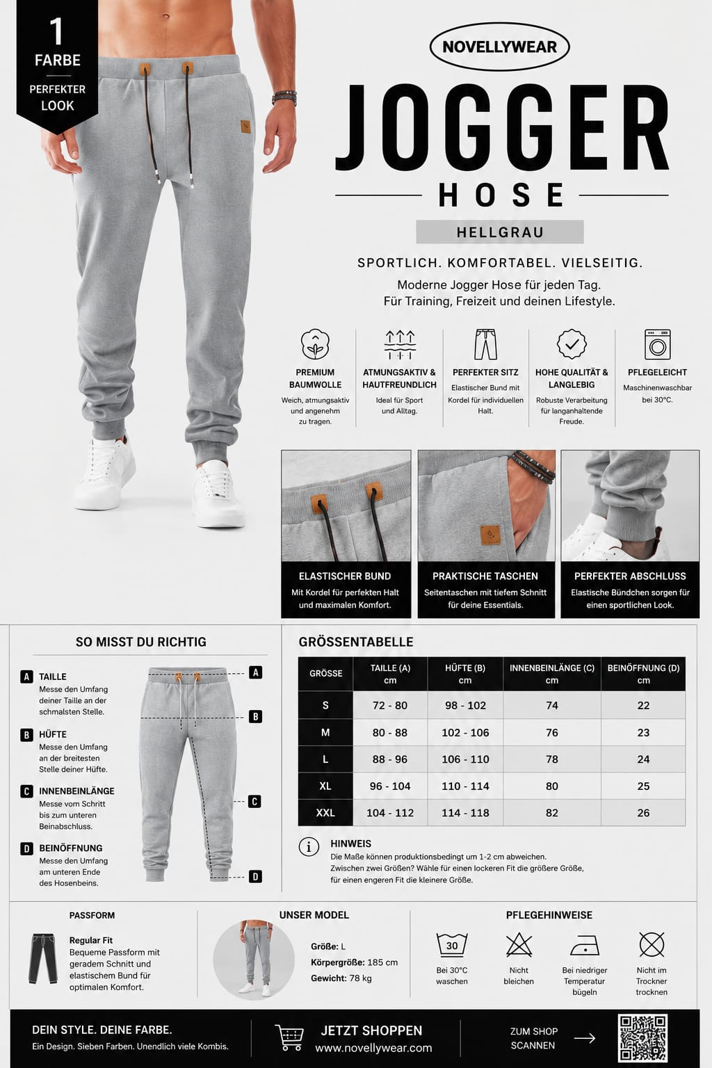 Jogginghose Novellywear Jogger