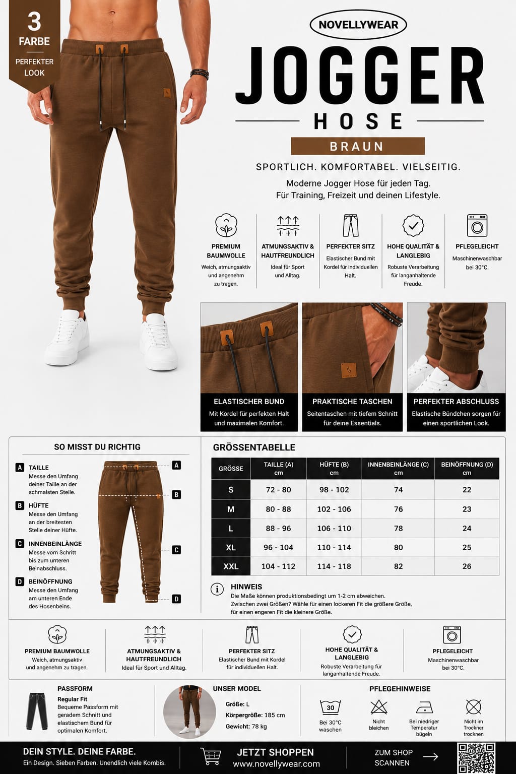 Jogginghose Novellywear Jogger