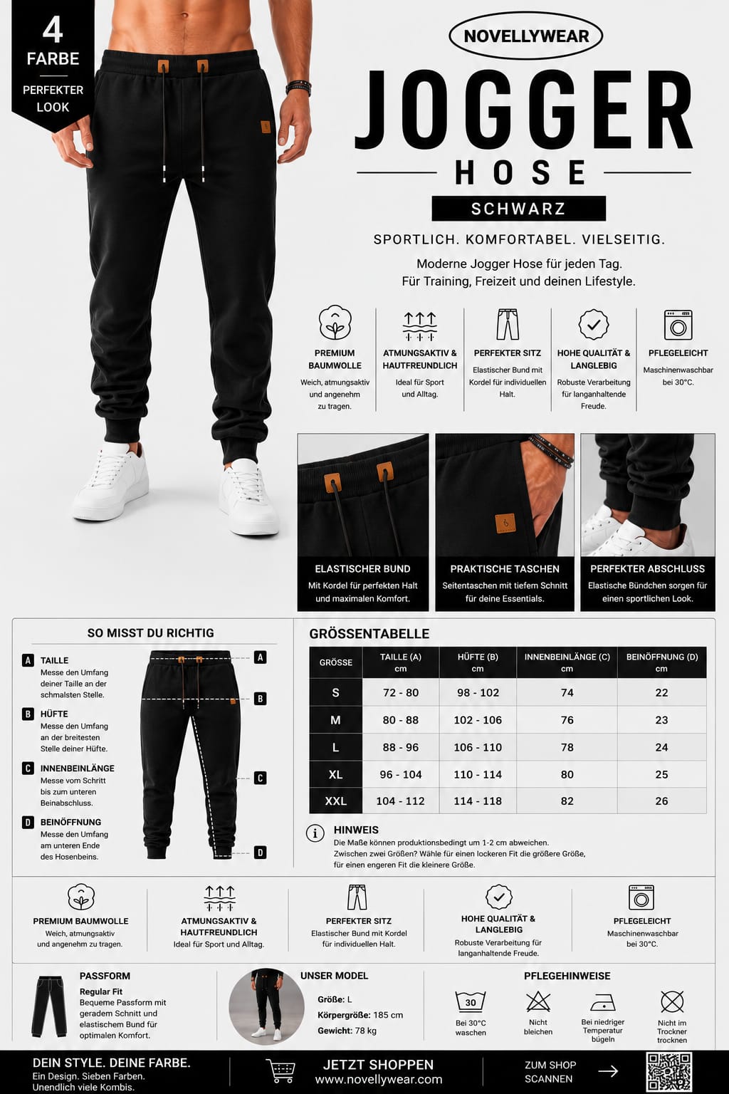 Jogginghose Novellywear Jogger